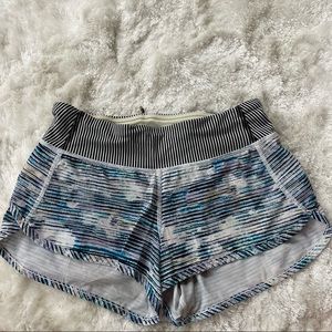 Lululemon speed up shorts multicolor